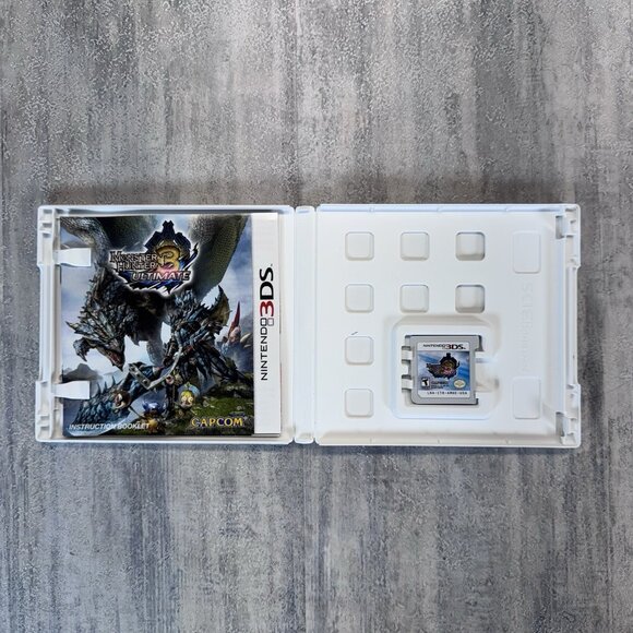 Monster Hunter 3 Ultimate (Nintendo 3DS) - CIB Complete - Picture 4 of 5